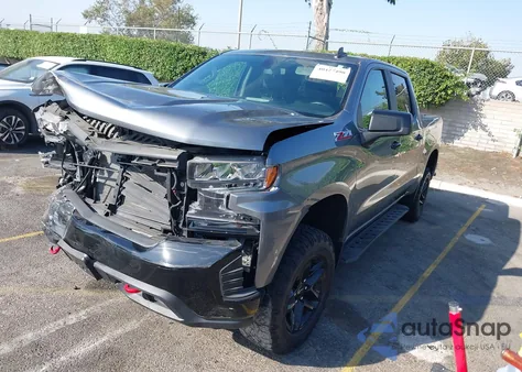 2021 Chevrolet Silverado 1500 4Wd Short Bed Lt Trail Boss z USA, uszkodzony, nr VIN 3GCPYFED0MG443224